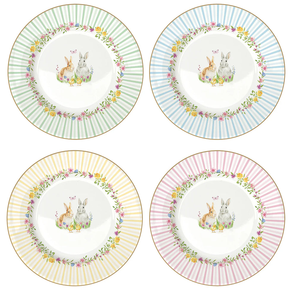 Studio 1811 Happy Easter Dessert Plates Set of 4