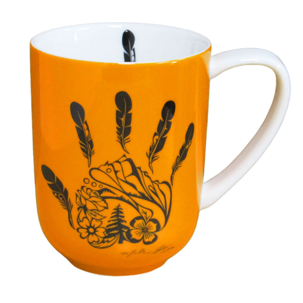 Indigenous - Porcelain Mug "Hand"