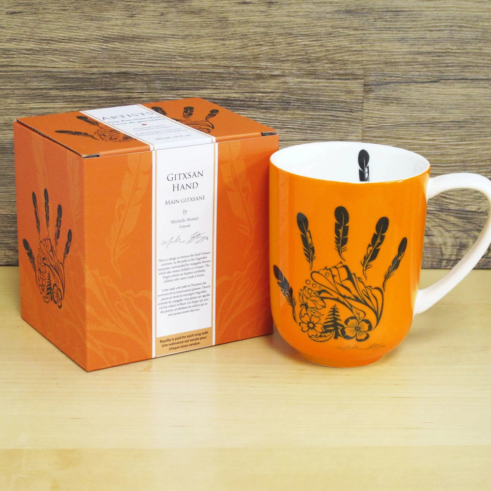 Indigenous - Porcelain Mug "Hand"