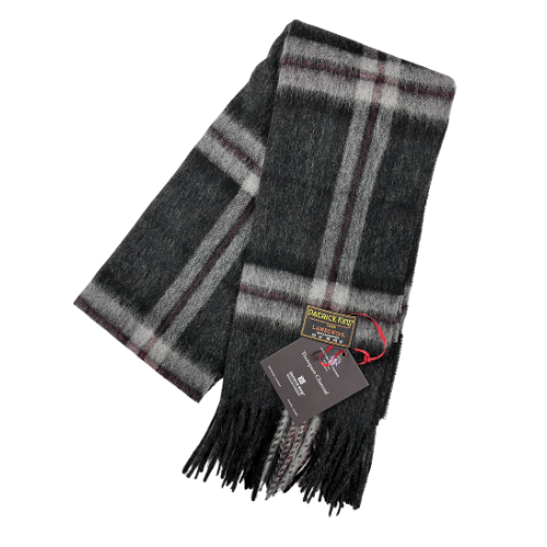 Thompson Charcoal - Lambswool Scarf
