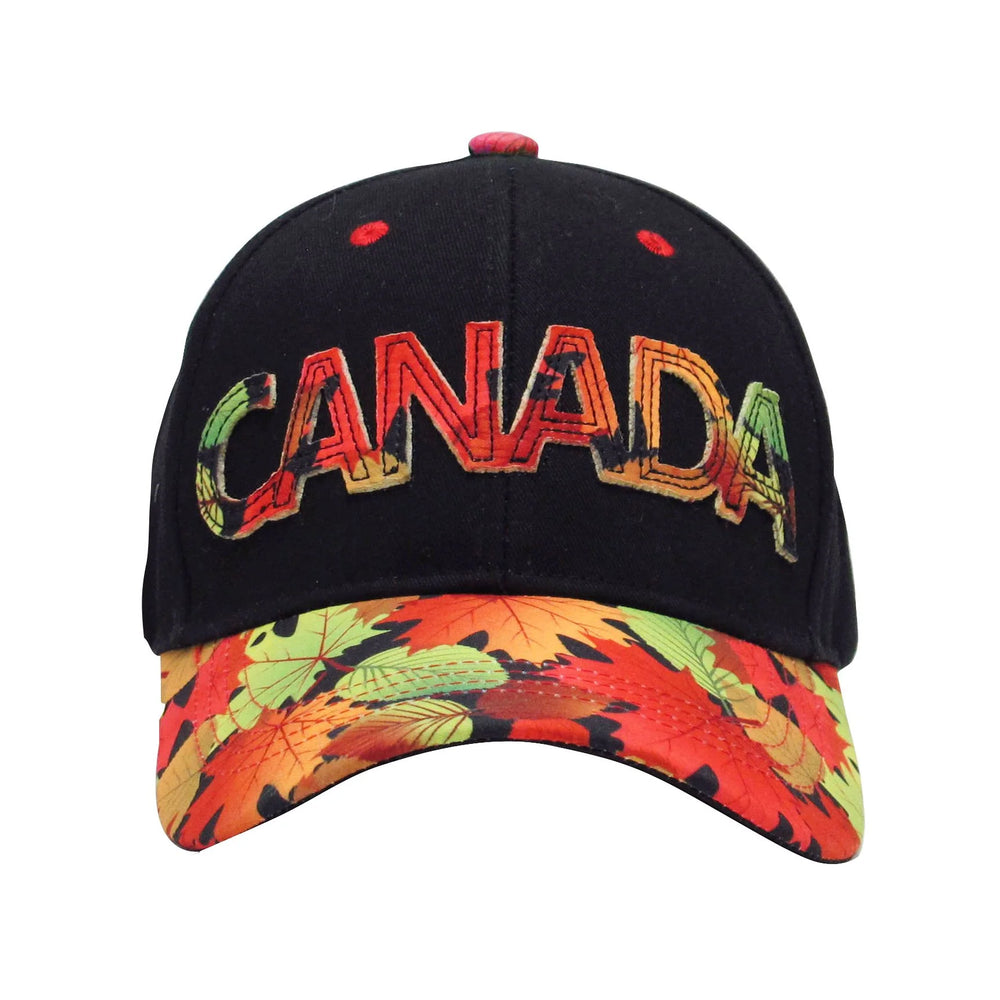 Indigenous Baseball Cap - Fall Leaves