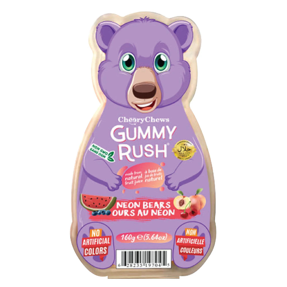 The Gummy Rush Bear Tub Neon Bear