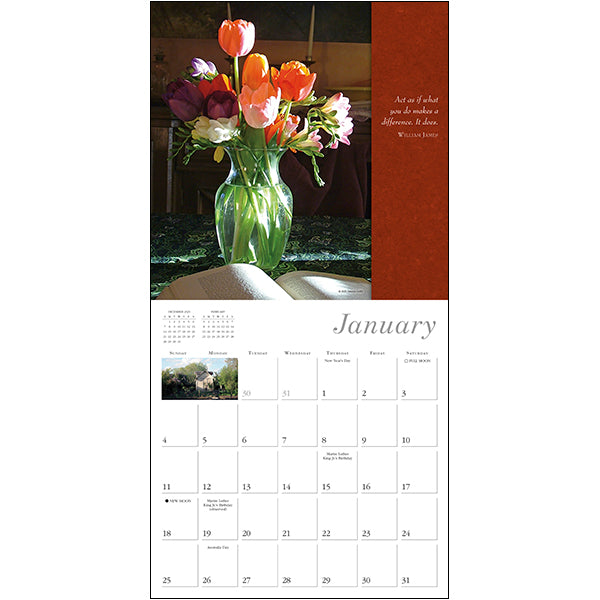 Sellers Publishing Wall Calendar Simplicity
