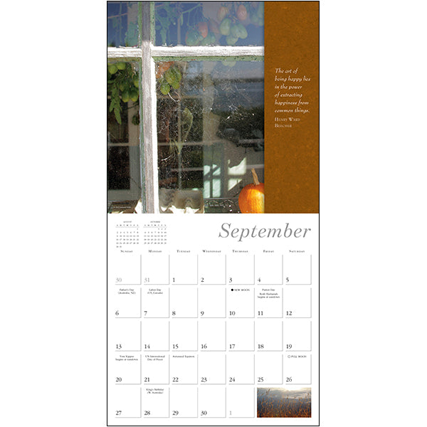 Sellers Publishing Wall Calendar Simplicity