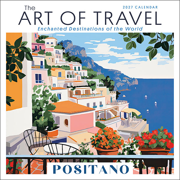 Sellers Publishing Wall Calendar The Art of Travel