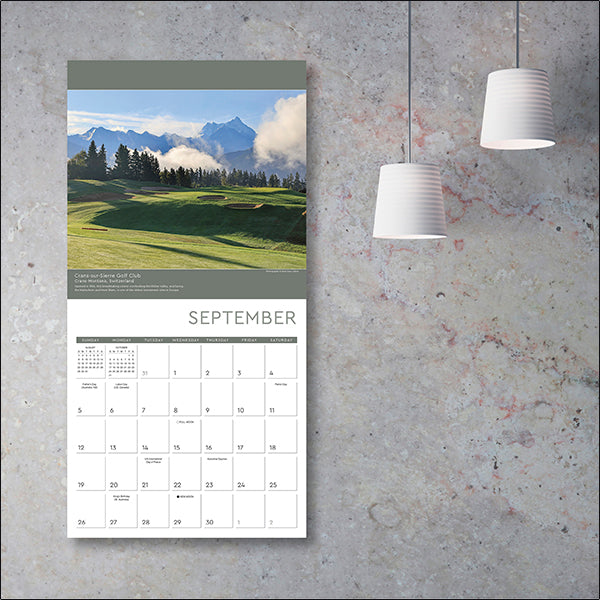 Sellers Publishing Wall Calendar Golf: Premier Courses