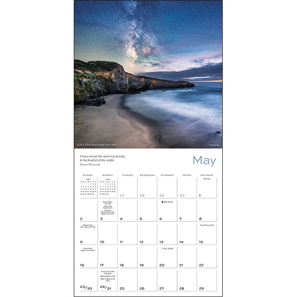 Sellers Publishing Wall Calendar Celestial Skies