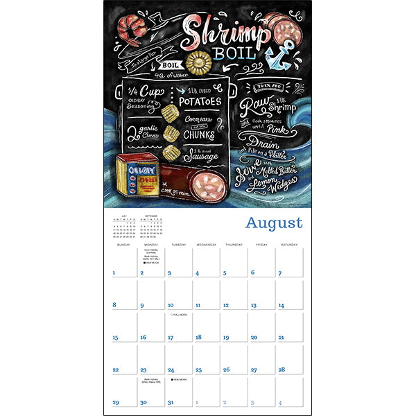 Sellers Publishing Wall Calendar Cooking with Love Provides