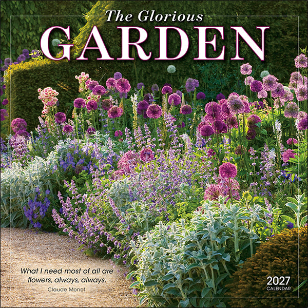 Sellers Publishing Wall Calendar The Glorious Garden