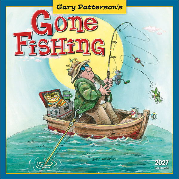 Sellers Publishing Wall Calendar Gone Fishing