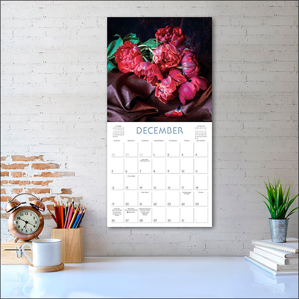 Sellers Publishing Wall Calendar The Joy of Flowers