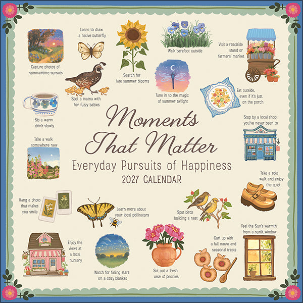 Sellers Publishing Wall Calendar Moments That Matter
