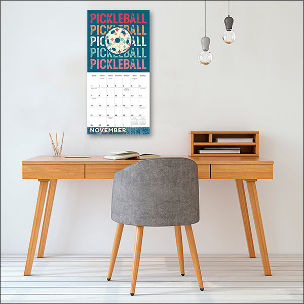 Sellers Publishing Wall Calendar Pickleball