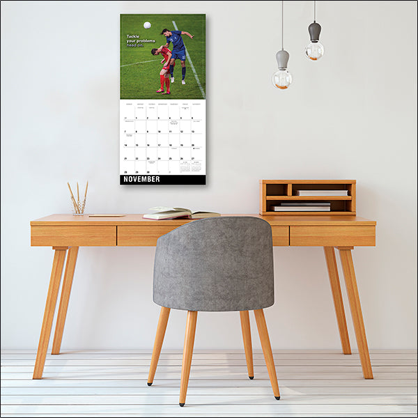 Sellers Publishing Wall Calendar Soccer