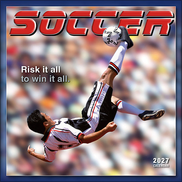 Sellers Publishing Wall Calendar Soccer