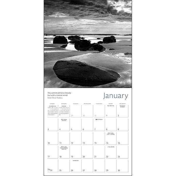 Sellers Publishing Wall Calendar The Zen of Nature