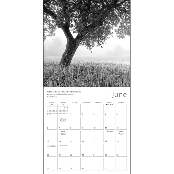 Sellers Publishing Wall Calendar The Zen of Nature