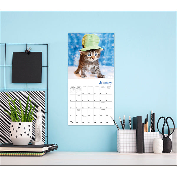 Sellers Publishing Mini Calendar Cats in Hats