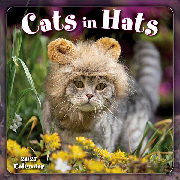 Sellers Publishing Mini Calendar Cats in Hats