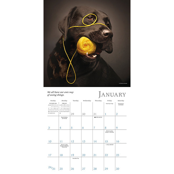 Sellers Publishing Mini Calendar Dogma