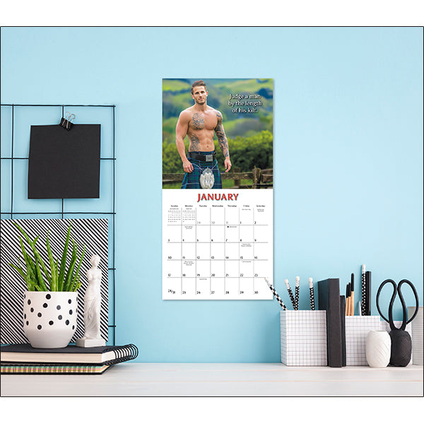 Sellers Publishing Mini Calendar Kilty Pleasures
