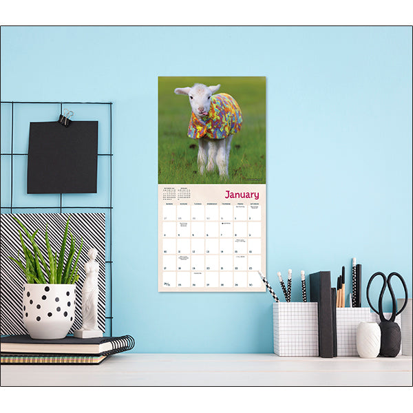 Sellers Publishing Mini Calendar Lambies in Jammies & Goats in Coats