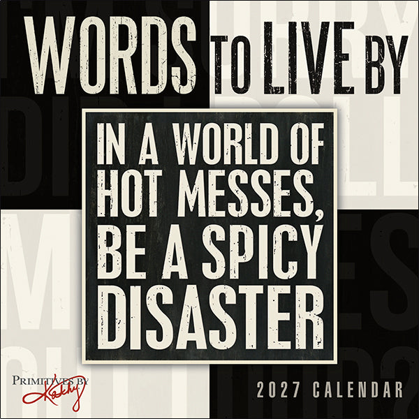 Sellers Publishing Mini Calendar Words to Live By