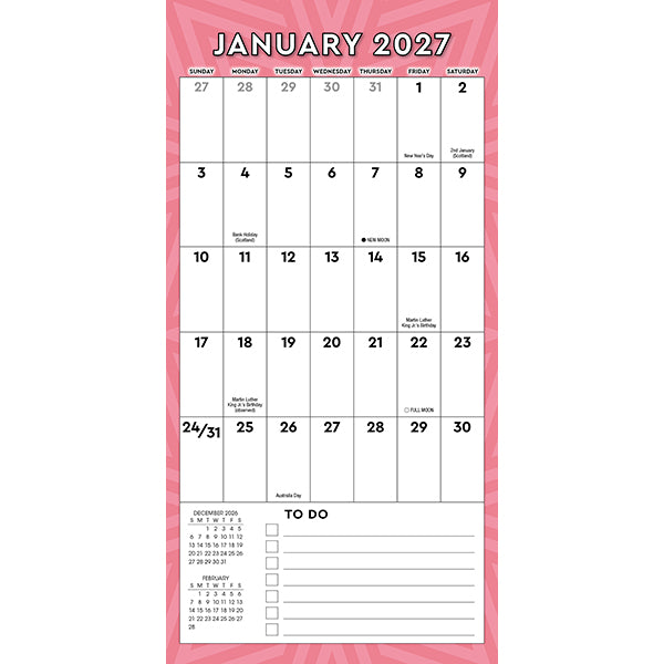 Sellers Publishing Mini Calendar The Mini Big Grid Planner