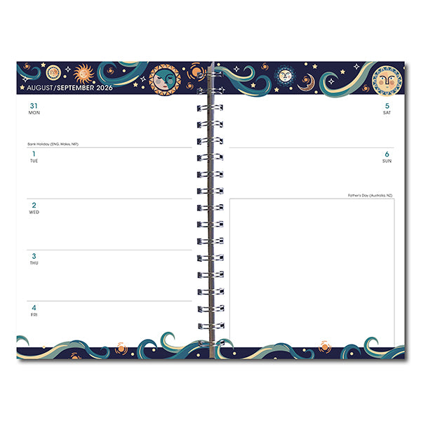 Sellers Publishing Weekly Planner Mystical Moons