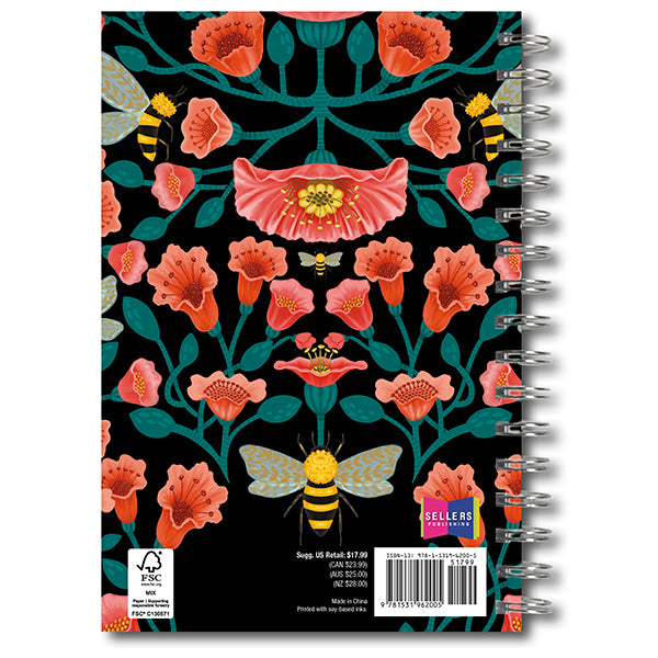 Sellers Publishing Weekly Planner Garden Bees