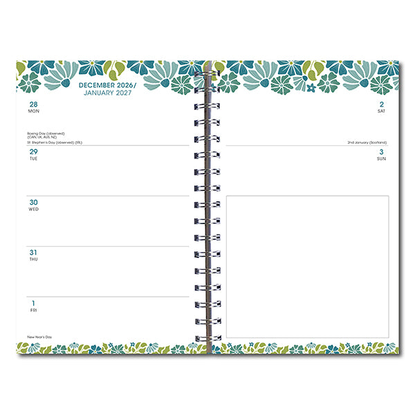 Sellers Publishing Weekly Planner Wildflower Whimsy