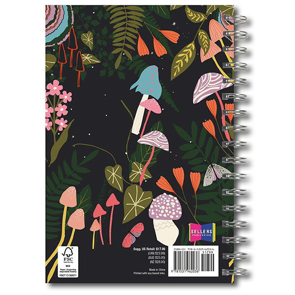 Sellers Publishing Weekly Planner Enchanted Mushrooms
