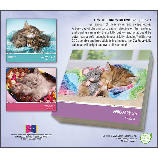Daily Calendar - Cat Naps