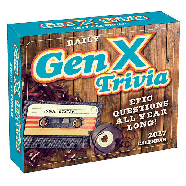 Daily Calendar - Daily Gen X Trivia