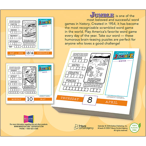 Daily Calendar - Daily Jumble