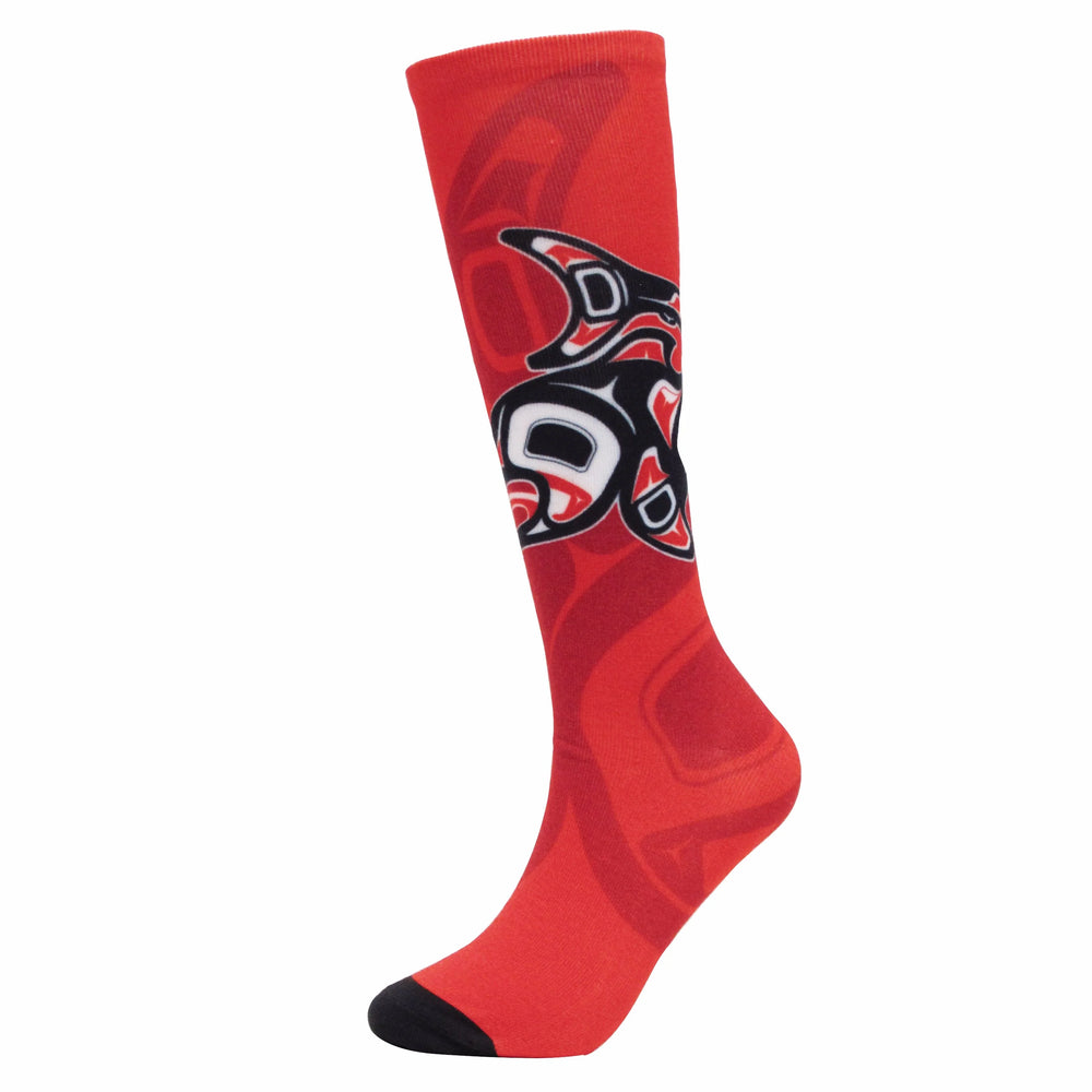 Indigenous Socks - Salmon