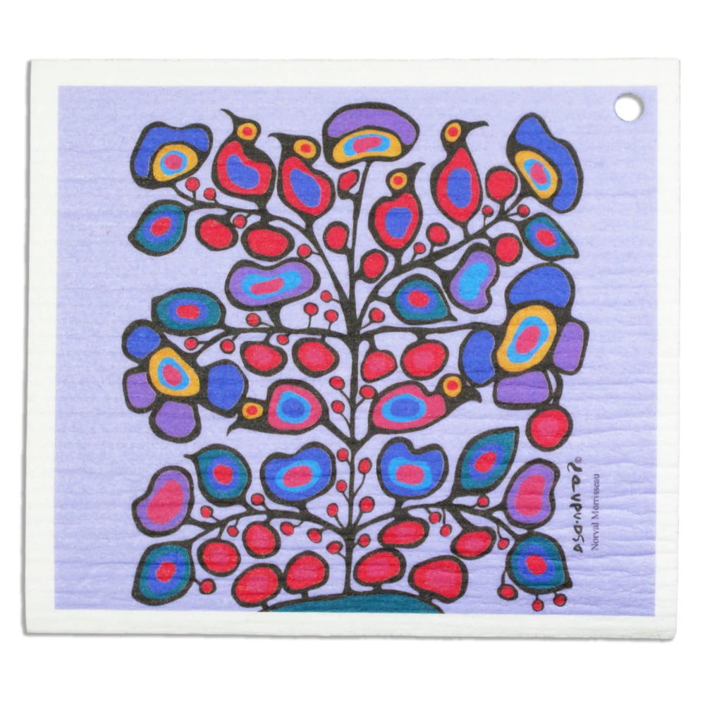 Indigenous Eco Dish Cloth - Woodland Floral
