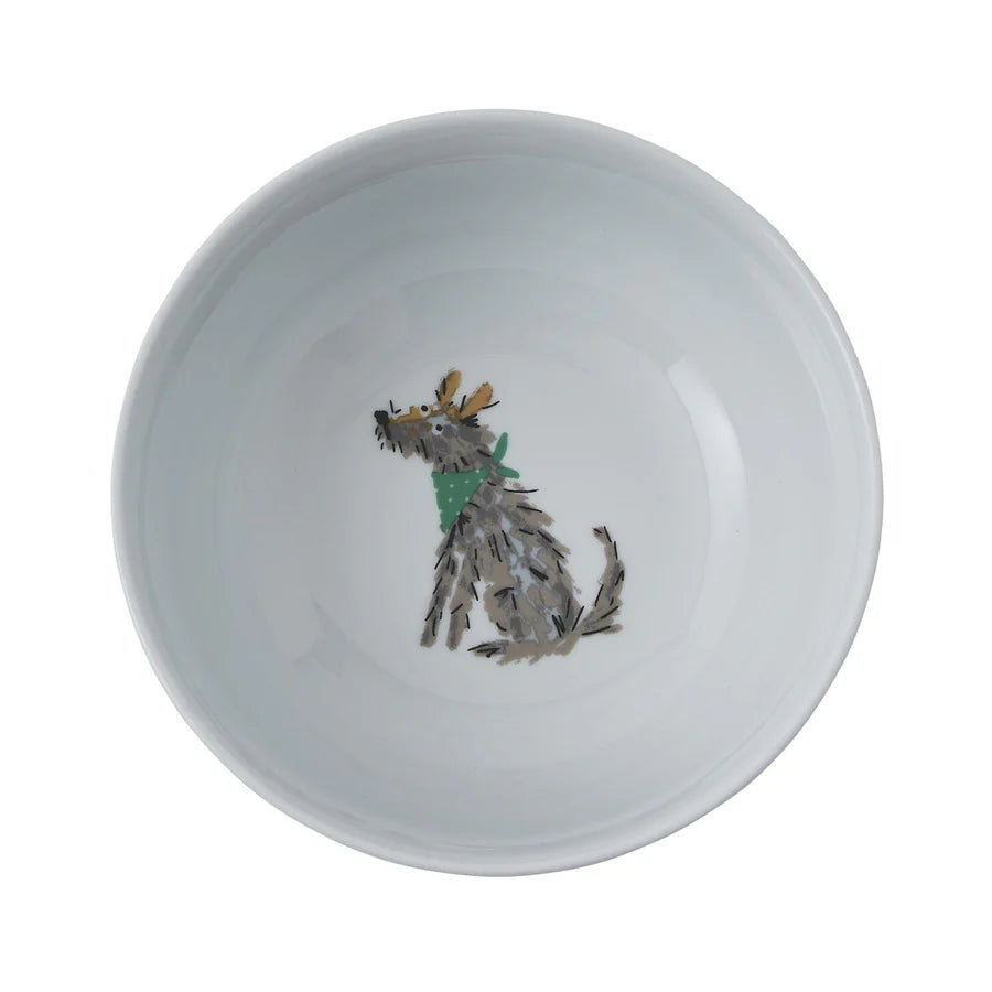 Ulster Weavers Dog Days Porcelain Bowl