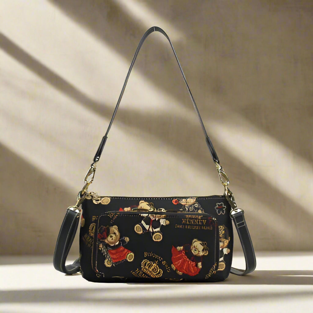 Crown Bear Yves Crossbody Bag