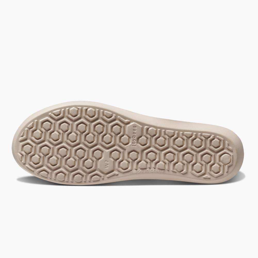 Joybees Friday Flat - Bedrose/New Khaki