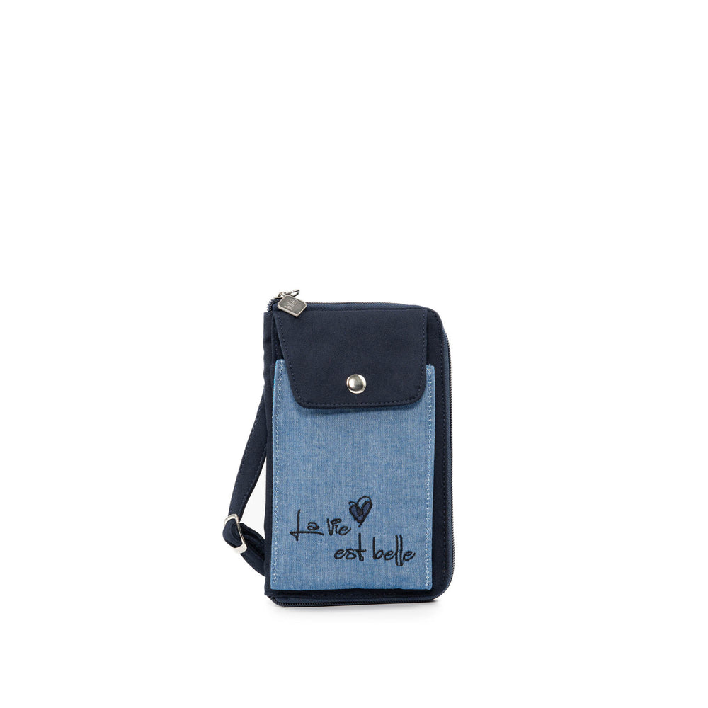 Jak's La Vie Wallet Purse Navy