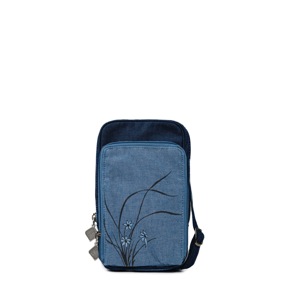 Jak's Floral Small Crossbody Bag Navy