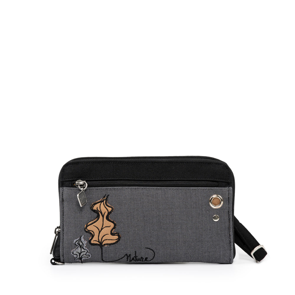 Jak's Wallet Purse - Trees Camel