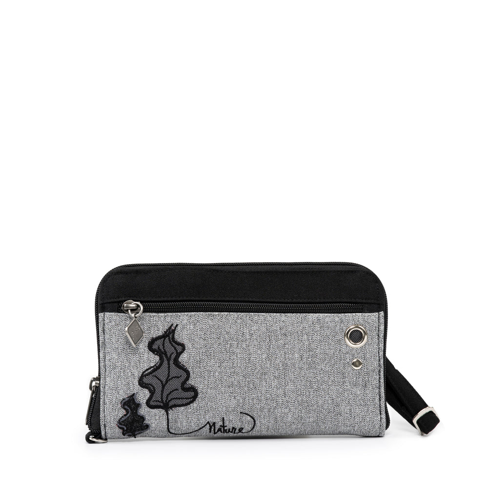 Jak's Wallet Purse - Trees Black