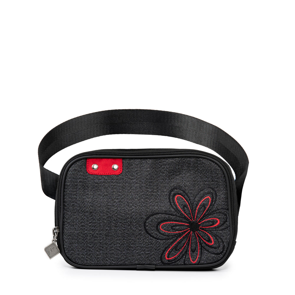 Jak's Waist Pouch - Flower Red