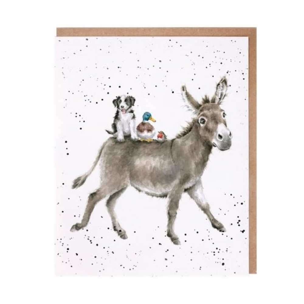 Wrendale Cards The Donkey Ride