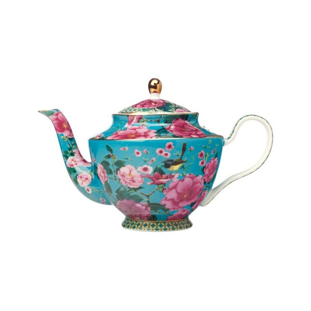 Maxwell & Williams Silk Aqua Teapot - 1L