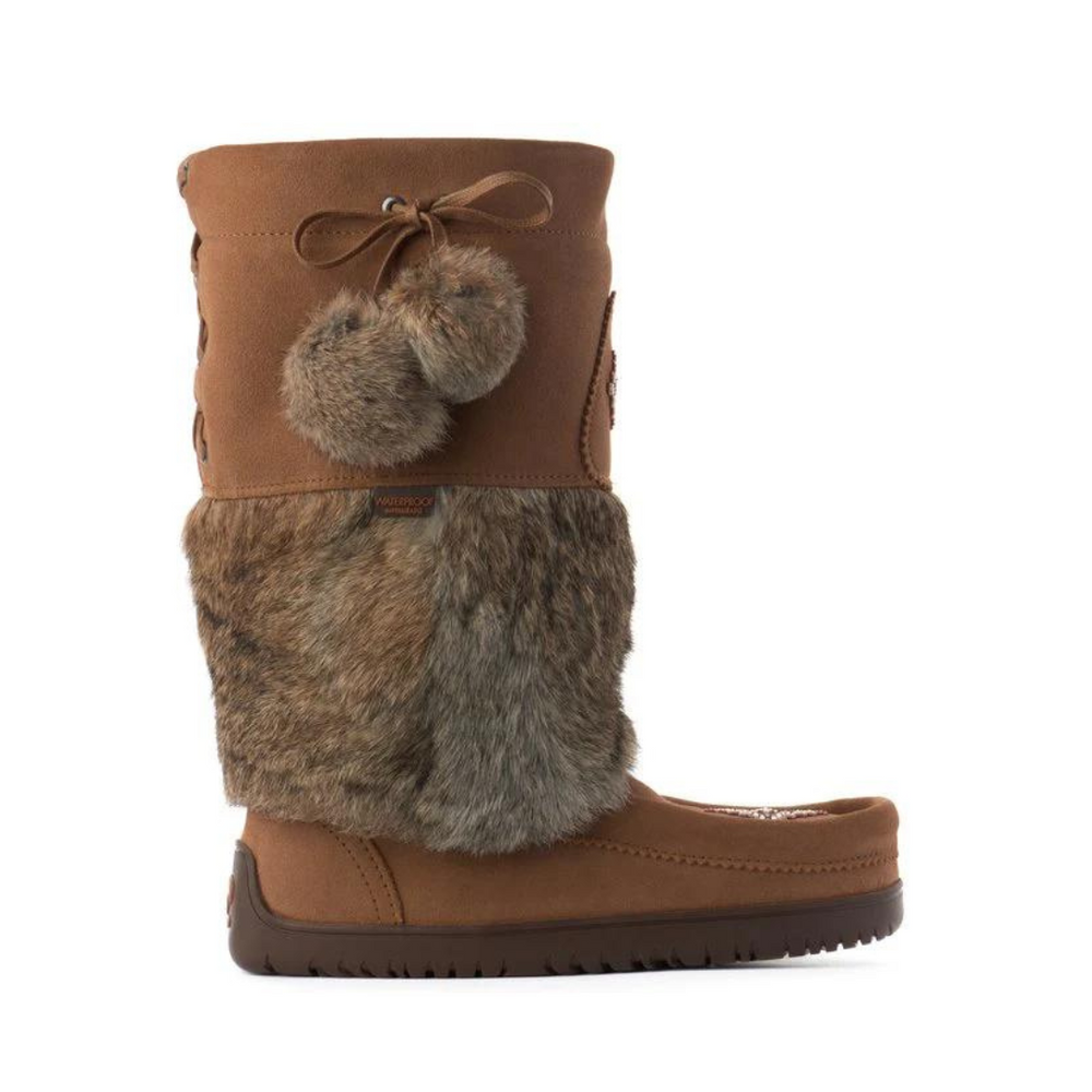 Manitobah Mukluks Adjustable Snowy Owl Oak