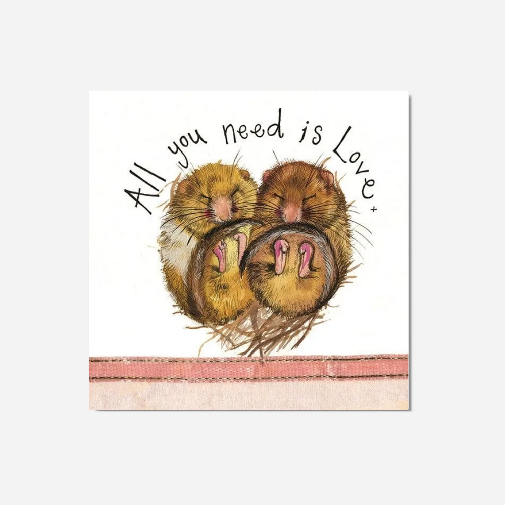 Alex Clark Large Card - All You Need Is Love