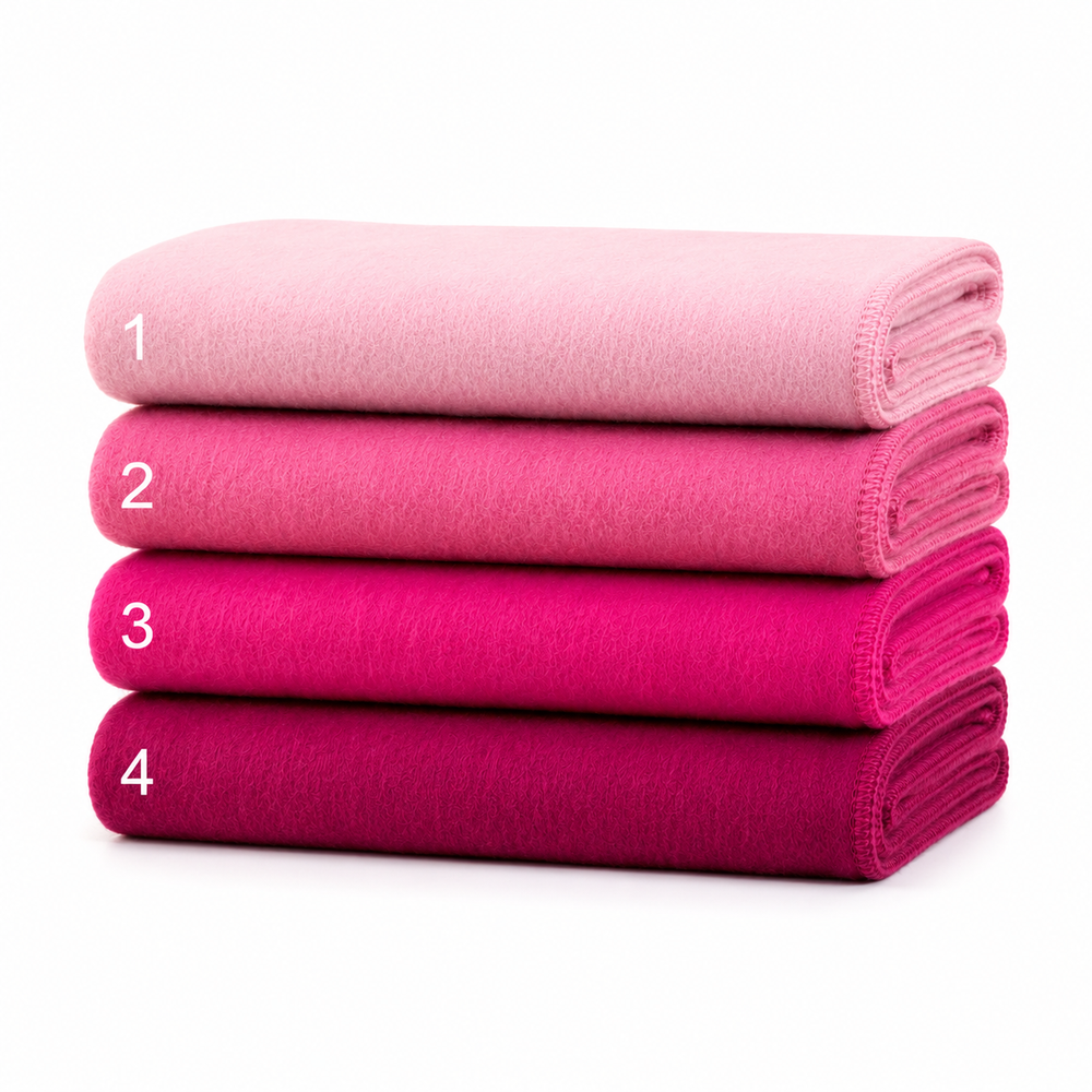 Alpaca Solid Scarf - Shades of Pink